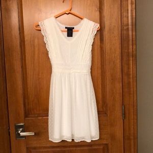 Girls white dress